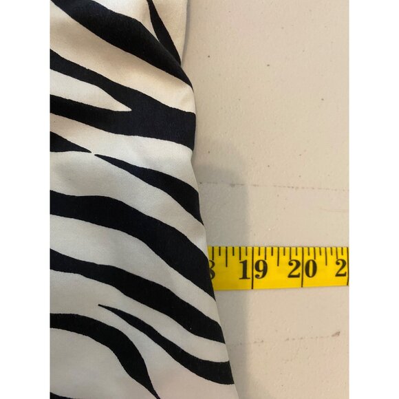 Michael Kors Zebra Print Sleeveless Dress Size 10 - Picture 8 of 10